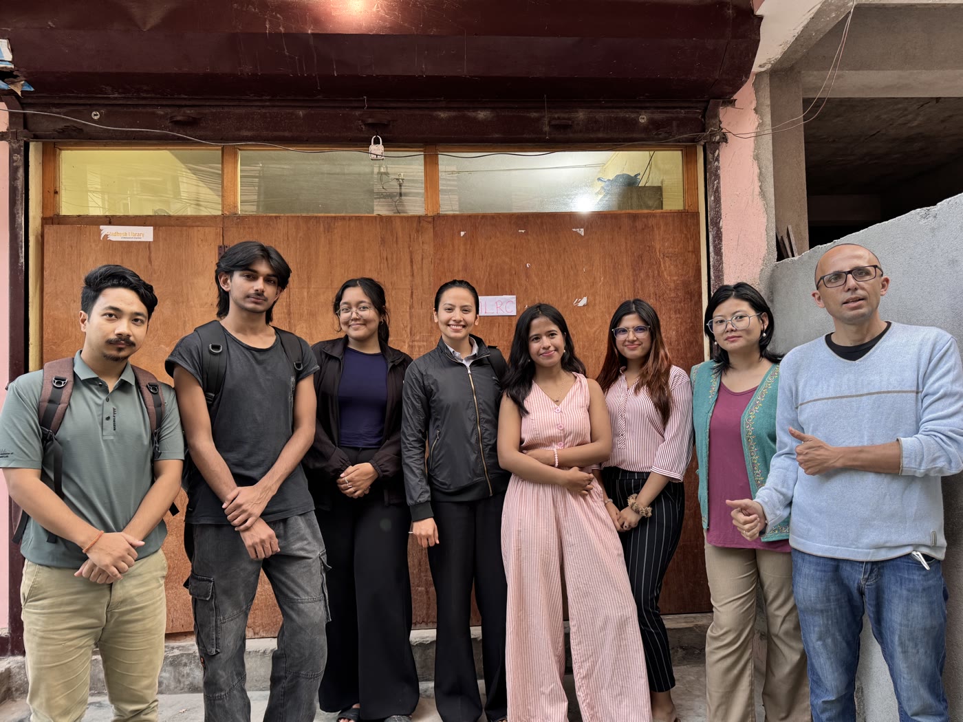 The JUST AI participants and facilitators together at the workshop